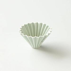 ケーアイ ORIGAMI オリガミ ドリッパー マットグリーン S(1〜2人用) 日本製 DRIPPER｜n-kitchen