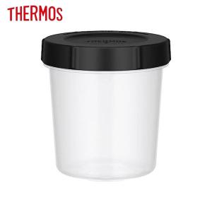 THERMOS 保存容器 Myフードコンテナー 丸型 700mL ブラック KC-RA700 BK サーモス｜n-kitchen