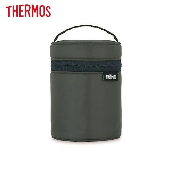 THERMOS スープジャーポーチ 250〜400mL用 ダークグレー RES-002 DGY サー...