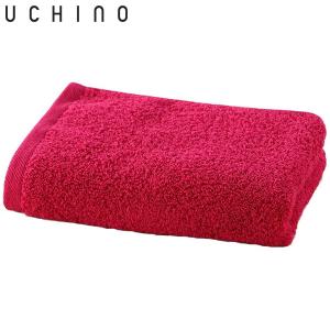 (欠品) UCHINO ローヤル一般 おぼろ100年の極KIWAMI フェイスタオル 9015F755 レッド 約33×85cm 内野の商品画像