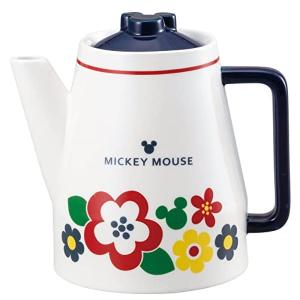 ディズニー ミッキーマウス ポット ティーポット 約1000ml レトロ カフェ SAN3923｜n-kitchen