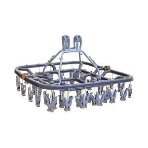(欠品)エヌケーグループ販売 引っぱリンガー 44ピンチ NSA-37 ブルー 洗濯 ハンガー 物干し