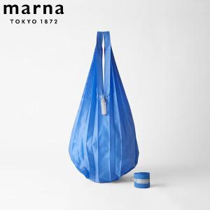 マーナ (marna) Shupatto ミニマルバッグDrop 12L (ブルームーン) シュパット エコバッグ 折りたたみ 買い物袋 (ドロップ 縦型/大容量)｜n-kitchen