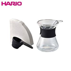 HARIO 復刻版 珈琲狂時代 1杯用 CKJF-01B コーヒードリッパーセット ブラック 実用容量240mL 1〜2用 ハリオ｜n-kitchen