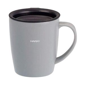 HARIO マグボトル グレー 300mL フタ付き保温マグ SMF-300-GR ハリオ｜n-kitchen