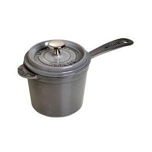 STAUB スープポット 14cm 40509-706 グレー (品番)RSTA802 ストウブ フランス｜n-kitchen