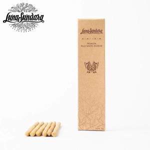 Luna Sundara ペルー産 パロサント インセンススティック（棒状のお香）6本入 Palo Santo Incense Sticks Peru(L-3) ルナスンダラ お香 香木 聖木))｜n-kitchen