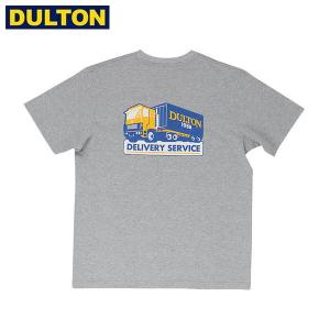 DULTON ダルトン Tシャツ デリバリー サービス M グレー (品番：T22-0482M/GY) DULTON T-SHIRT D.SERVICE M GRAY ダルトン インダストリアル アメリカン｜n-kitchen