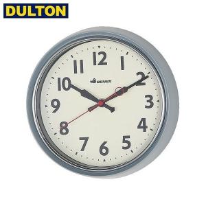 DULTON WALL CLOCK CLASSIC GRAY (品番：S426-207CGY) ダルトン アメリカン ヴィンテージ 男前 ウォールクロック グレー｜n-kitchen