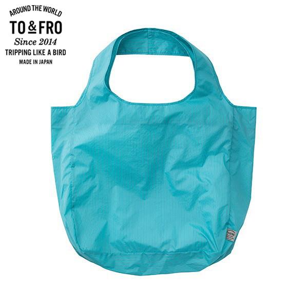 TO&amp;FRO PACKABLE TOTE BAG GREEN トラベルグッズ ポケッタブルトートバッ...