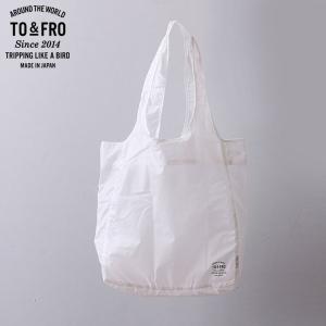 TO&FRO PACKABLE TOTE BAG-AIR S CLEAR トラベルグッズ ポケッタブルトートバッグ エアー お散歩 クリア 透明))｜n-kitchen