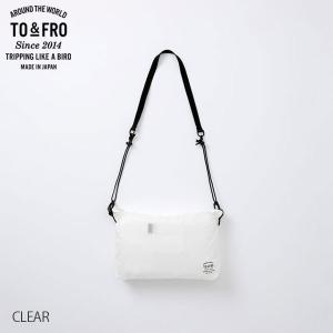 TO&FRO ULTIMATE LIGHT SHOULDER BAG -MINI- 202 CLEAR 超軽量撥水 ショルダーバッグ (L-1)))｜n-kitchen