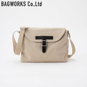 BAGWORKS POSTMAN MISSING PIECE MINI フェザーグレー (鞄のまち豊岡 バッグワークス) D2309))｜n-kitchen