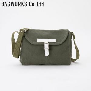 BAGWORKS POSTMAN MISSING PIECE MINI オリーブ (鞄のまち豊岡 バッグワークス) D2309))｜n-kitchen