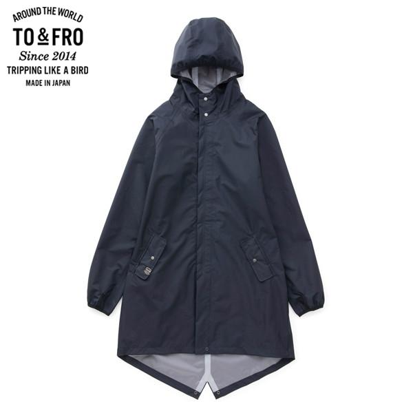 TO＆FRO  RAINCOAT Limited Edition DARK NAVY size L ...