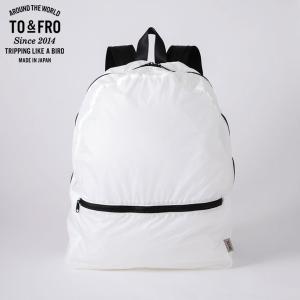 TO＆FRO BACKPACK −AIR− CLEAR わずか175g 容量12.3Lリュック バックパック D2309))｜n-kitchen