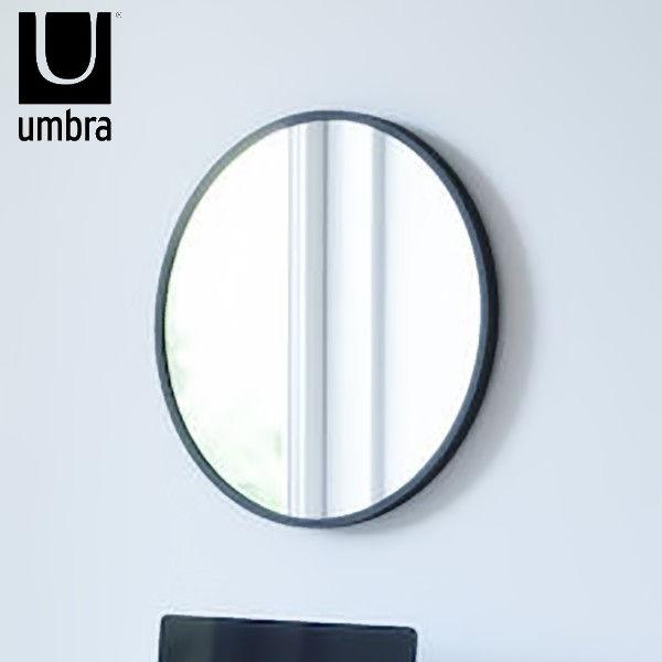 Umbra ハブ ミラー 46×46cm ブラック 21013756040 アンブラ アントレックス...