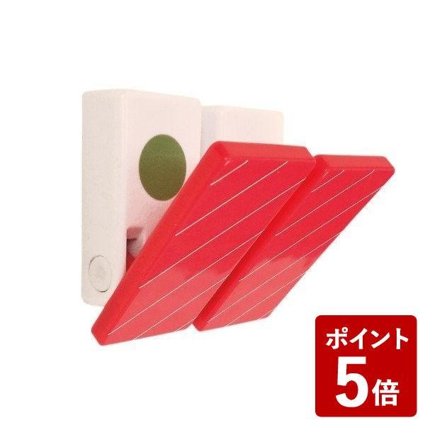 お寿司フックまぐろ 壁掛けフック 2個入り 石膏ピンタイプ 壁面収納 SPH-SUSHI-01 東洋...