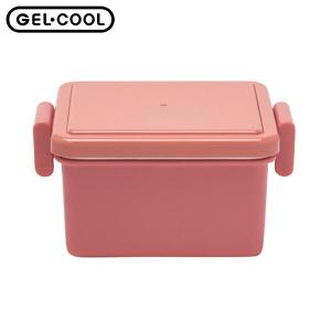 GEL-COOL ランチボックス スクエア S マカロンピンク 220ml 三好製作所))｜n-kitchen