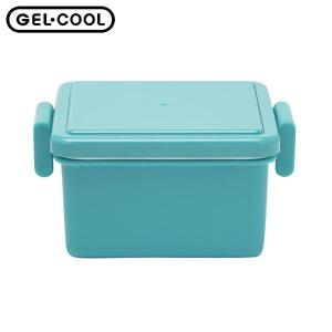 GEL-COOL ランチボックス スクエア S ゴルゴンゾーラブルー 220ml 三好製作所))｜n-kitchen