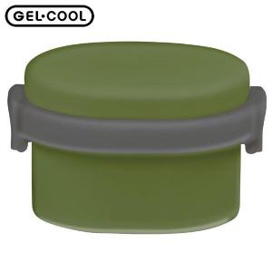 GEL-COOL ランチボックス ドーム S オリーブグリーン 300ml 三好製作所｜n-kitchen