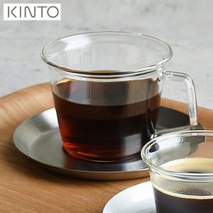 KINTO CAST コーヒーカップ&ソーサー ステンレス 23085 キントー キャスト))｜n-kitchen