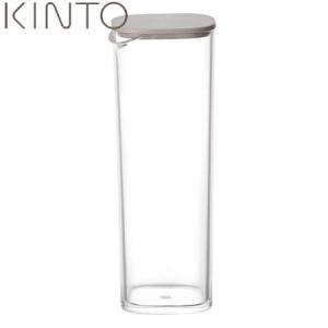 【廃】KINTO OVA ウォーターカラフェ グレー 1L 22369 キントー オーヴァ))