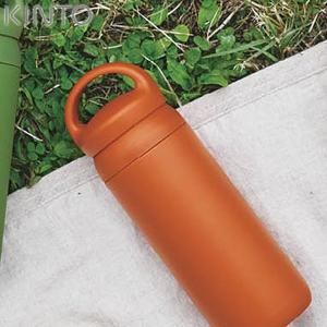 【廃】KINTO デイオフタンブラー 500mL オレンジ 21097 キントー))