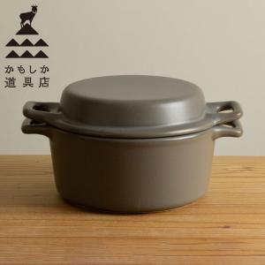 かもしか道具店 パン焼き器 グレー 山口陶器 ていねいなくらし おうち時間｜n-kitchen