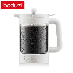 bodum BEAN フレンチプレス アイスコーヒーメーカー1.5L オフホワイト K11683-913 ボダム｜n-kitchen