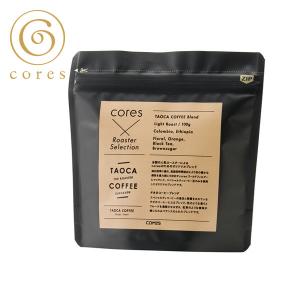 【×】コレス ロースターセレクション タオカコーヒーブレンド 100g 中挽き コーヒー豆 CTA100G cores｜n-kitchen