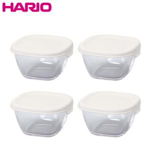 HARIO 耐熱ミニ角小鉢4 個セット ハリオ))｜n-kitchen