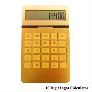 ゴールド カリキュレーター 10 Digit Ingot Calculator 計算機 電卓