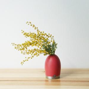一輪挿し 花瓶 フラワーベース アルミ 小さい おしゃれ Alx Vase Maru