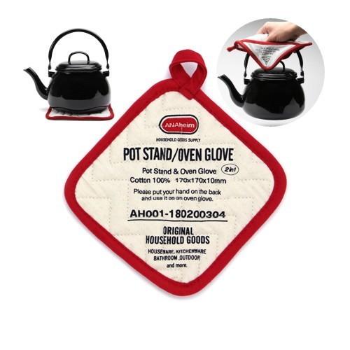 鍋敷き コットン布 Anaheim Pot Stand Oven Glove 鍋つかみ