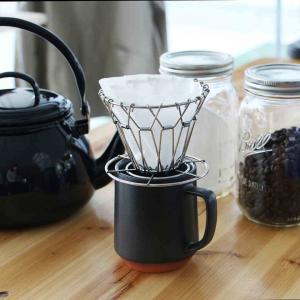 コーヒードリッパー Collapsible Coffee Dripper キッカーランド KIKKERLAND ステンレス 折りたたみ