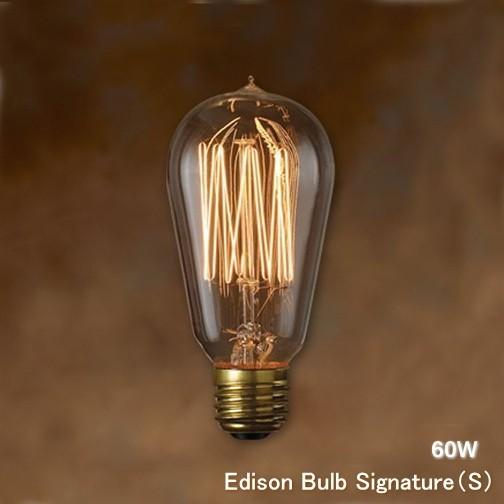 エジソンバルブ シグネチャー（S） e26 60w Edison Bulb Signature（S）...