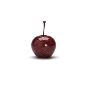 マーブルアップル レッド ラージ Marble Apple Red Large 置物
