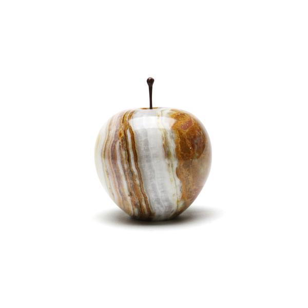 マーブルアップル ストライプ ラージ Marble Apple Stripe Large 置物 オブ...