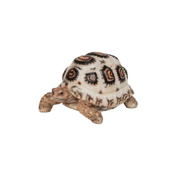 カメ 置物 ペットバンク レオパード トータス Pet Bank Leopard Tortoise ...