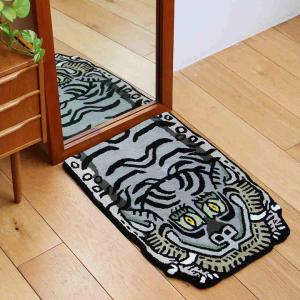 HIGHTIDE（ハイタイド） ラグ ラグマット Tibetan Tiger Rug H1-75