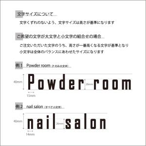 オーダー文字 製作 5mm厚 アクリル切り文字...の詳細画像5