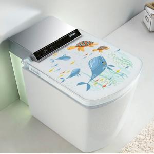 ウォールステッカー 海底のクジラ ウミガメ トイレシール はがせる 水族館 便器 バスルーム 洗面台 送料無料