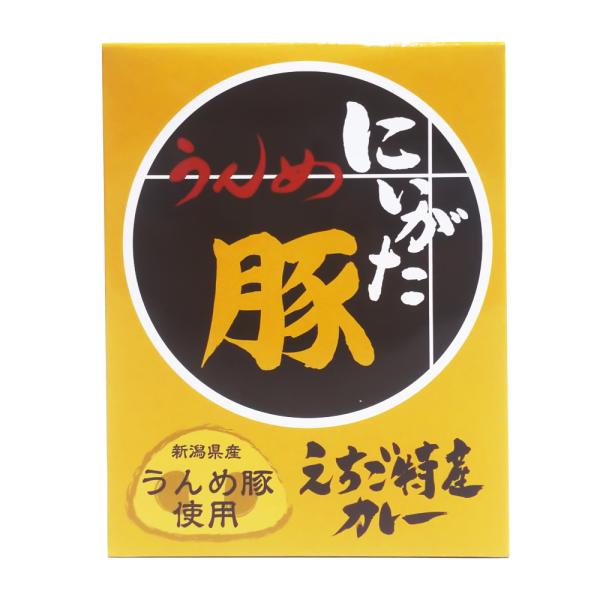 にいがた うんめ豚 えちご特産カレー 200g 新潟 お土産 お試し ポイント消化