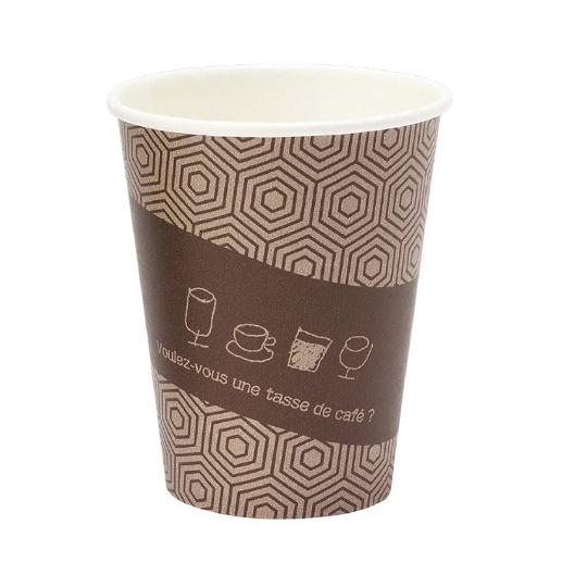 サンナップ AC2850TEC 厚紙カップ カフェ柄 タッセドカフェ280mL 9オンス 50個入 ...