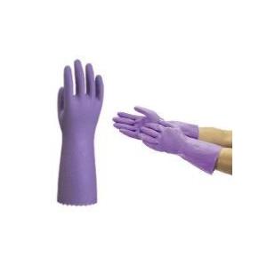 ショーワ　手袋　No.132-LV　ビニトップ厚手　L　バイオレット　1双