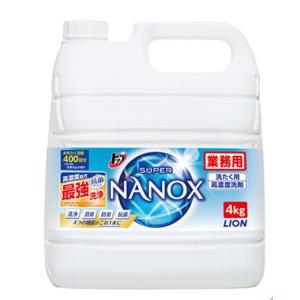 LION トップ スーパーナノックス 業務用 大容量 4kg × 3個 液体洗剤の商品画像