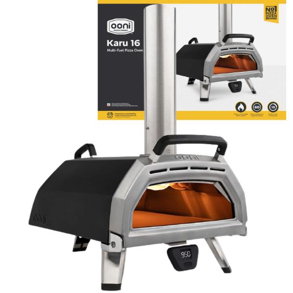 Ooni Karu16 Multi-Fwel マルチ燃料 Multi-Fuel Pizza Oven...