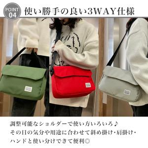 超軽量 ショルダーバッグ 7ポケット 撥水 軽...の詳細画像5