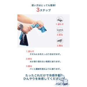 【売り尽くしSALE★半額お得】冷えタオル 冷...の詳細画像2